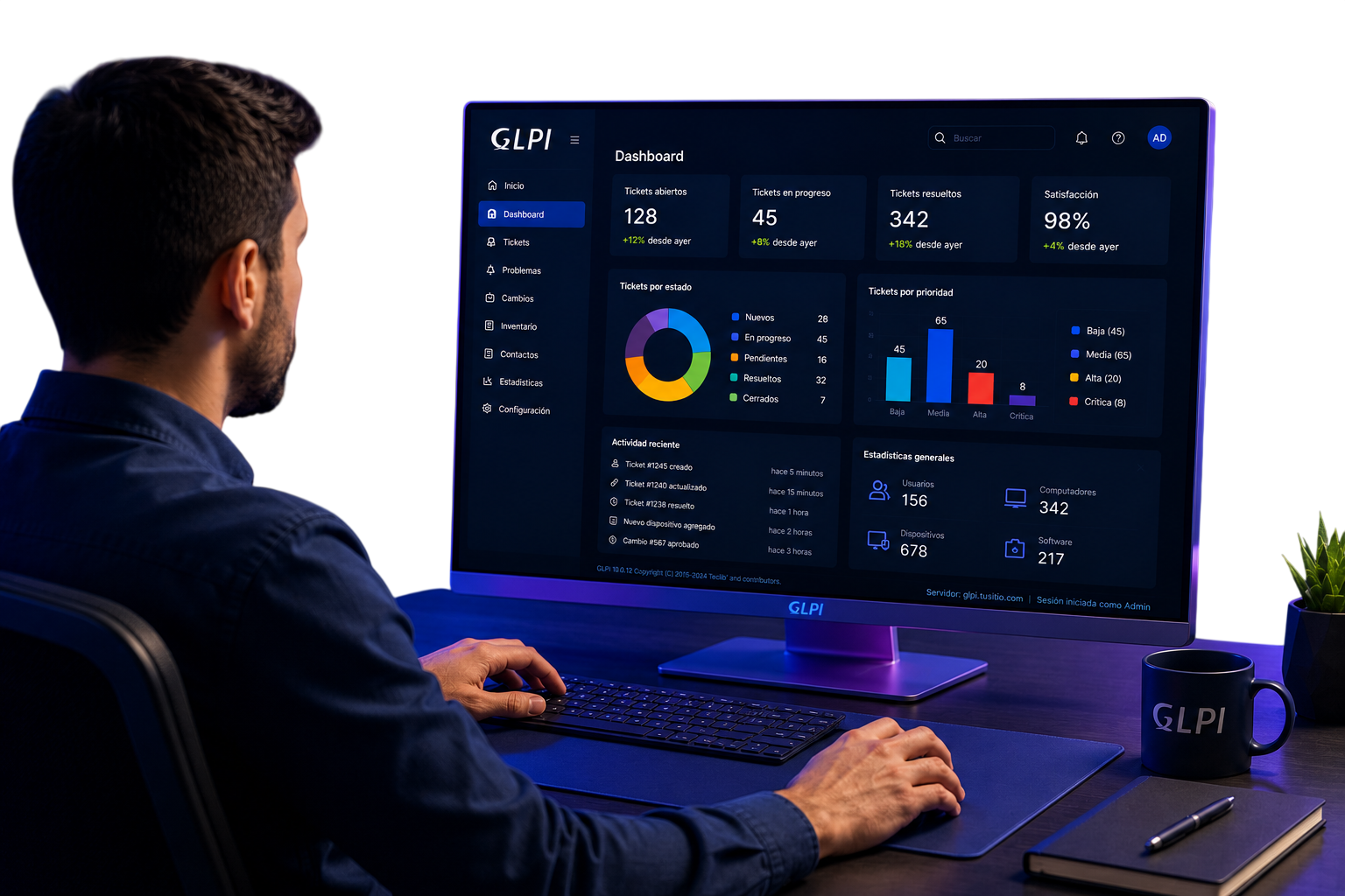 Panel GLPI Pro